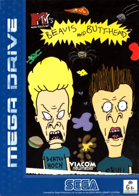 Beavis and Butt-Head (Europe) box cover front